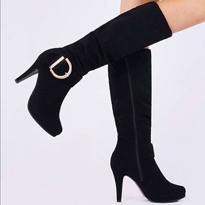 Beautiful High Heel Knee High Boots
